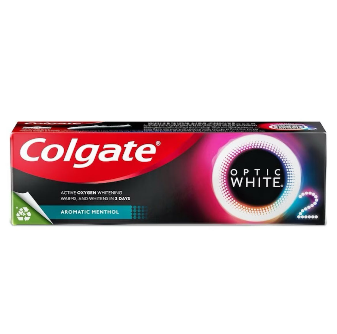 Colgate - Dentifrice Optic White 2 Menthol