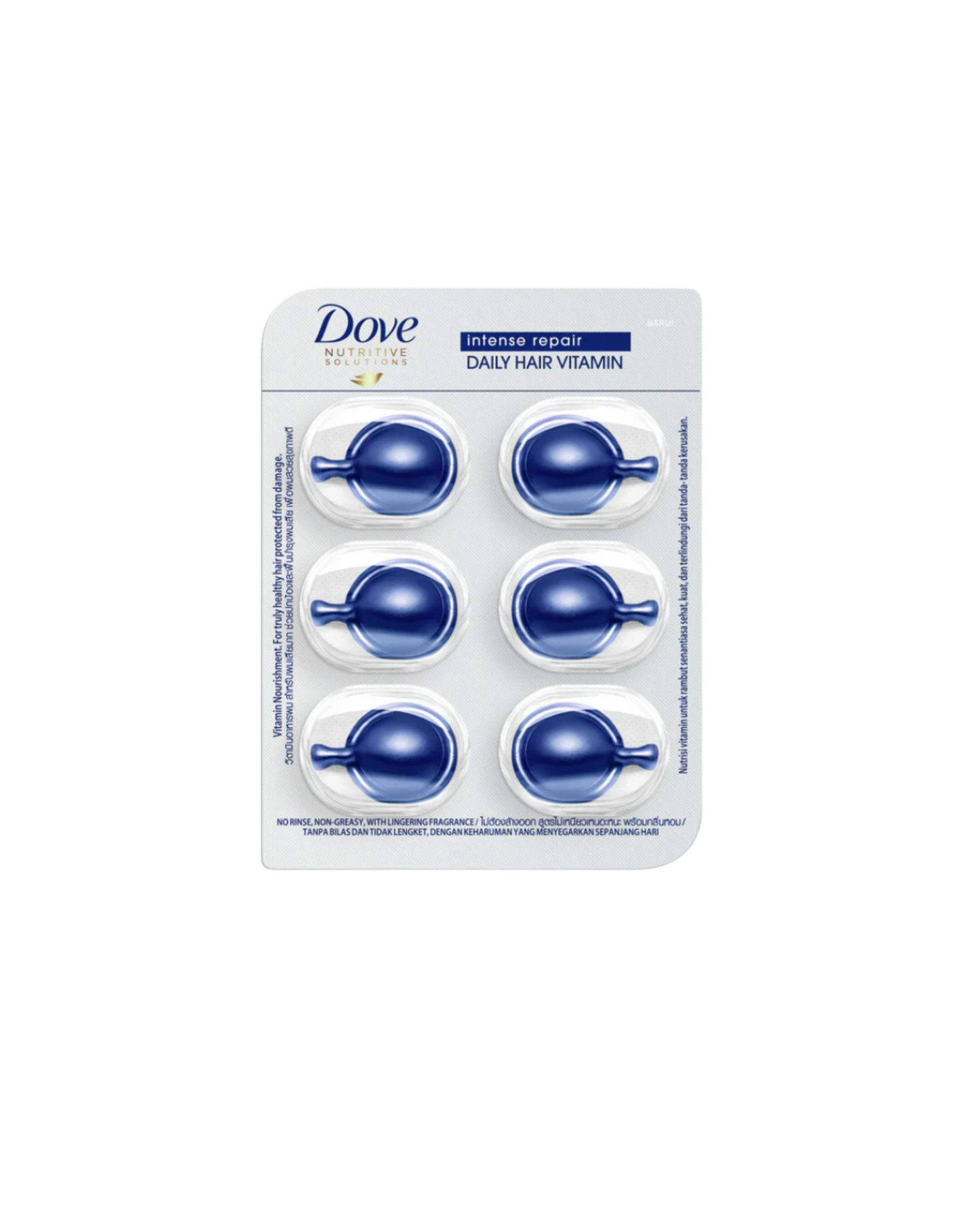 Dove - x6 Ampoules Capillaires Réparation Intense