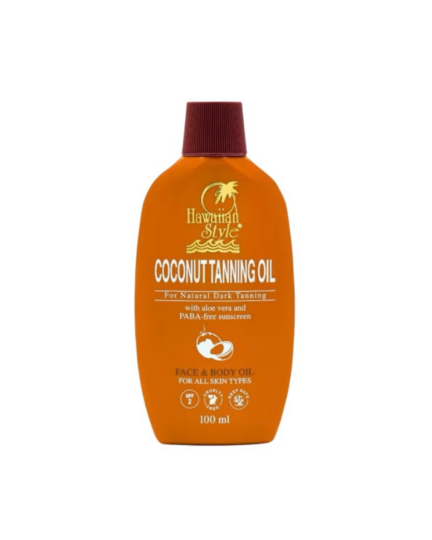 Hawaiian Style - Huile De Bronzage Coco SPF2