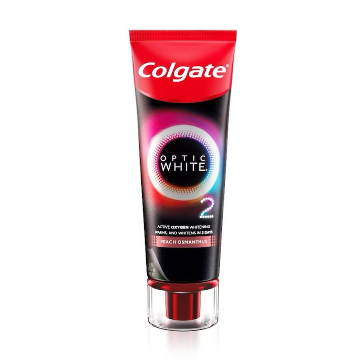 Colgate - Dentifrice Optic White 2 Pêche