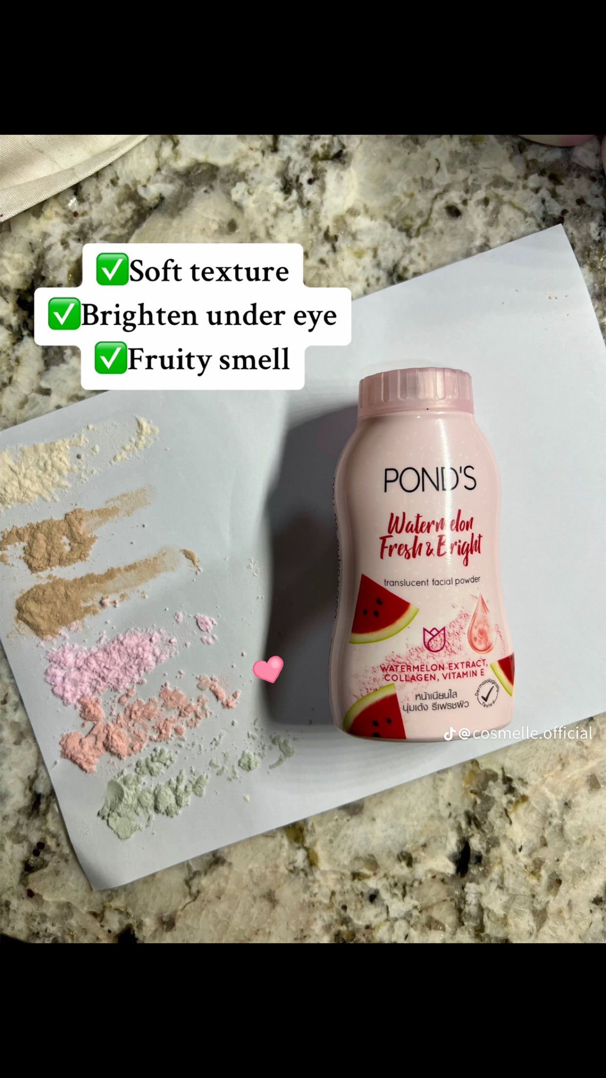 Pond’s - Poudre Faciale Translucide Lumineuse Pastèque (Light Skin)