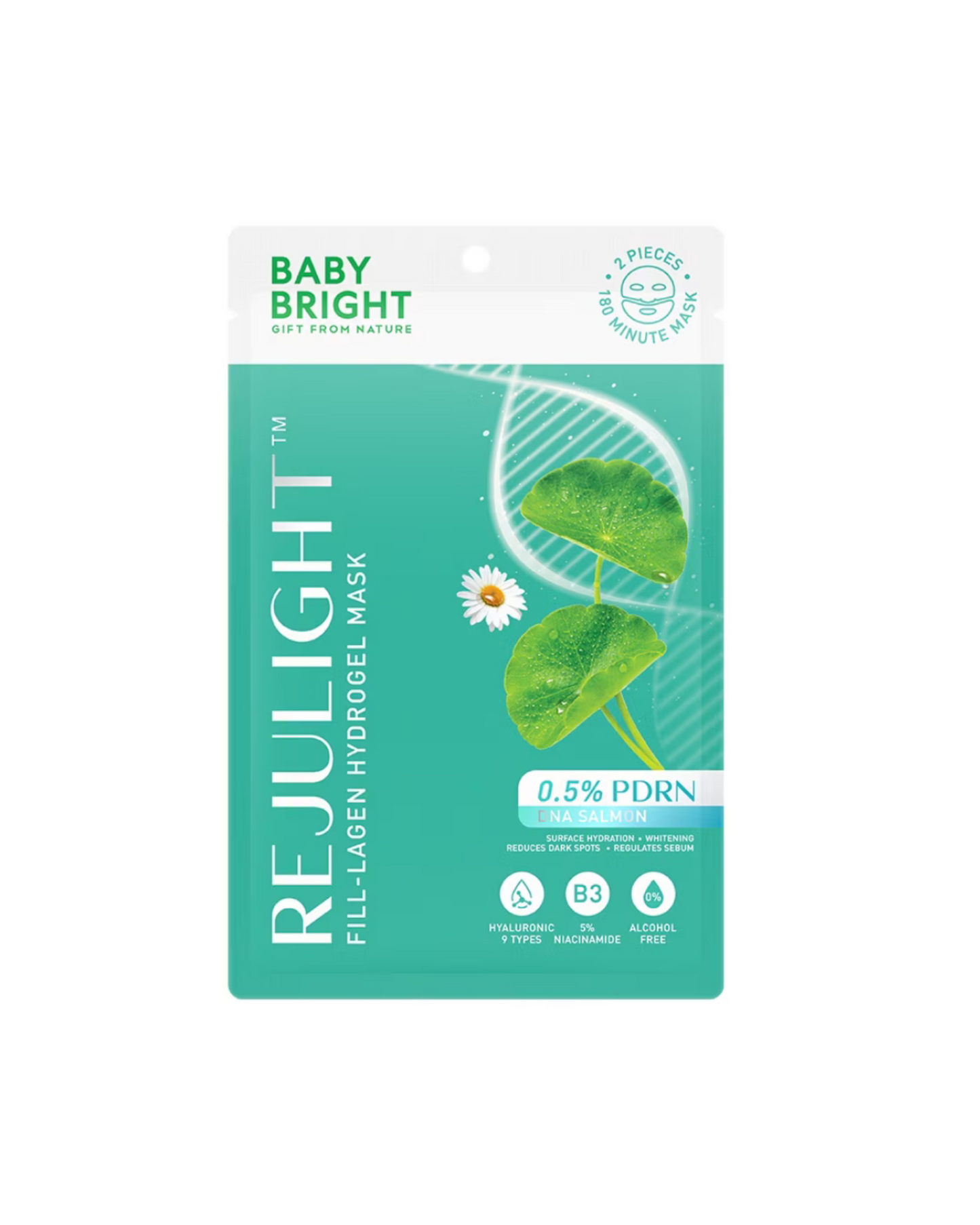 Baby Bright - Masque Hydrogel Aux 9 Types d’Acide Hyaluronique